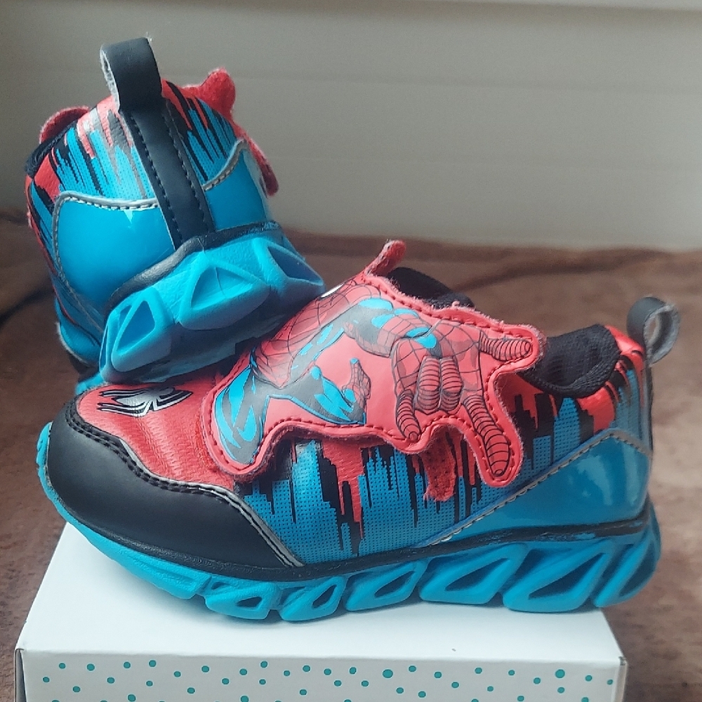 Spider-Man Kids Shoes - Red and Blue